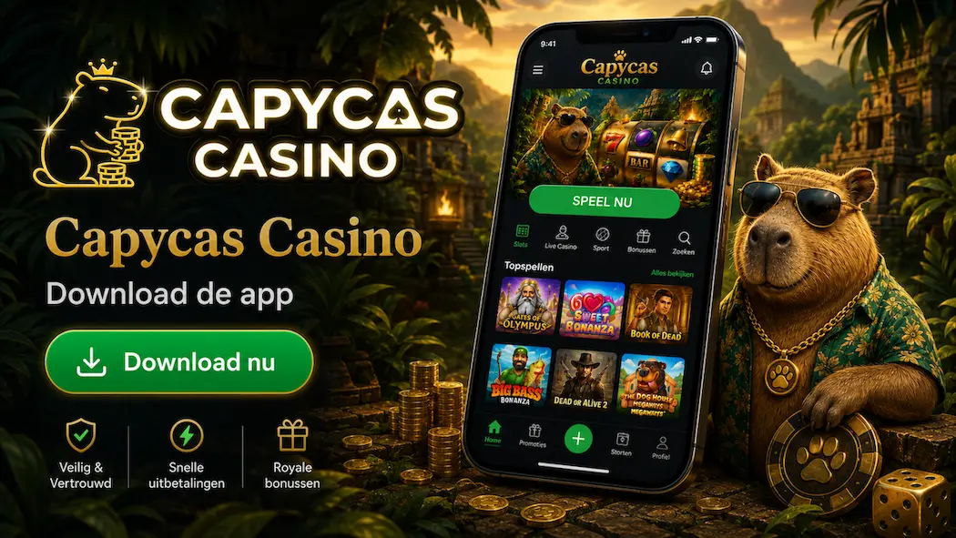 CapyCas Casino App-schermafbeelding
